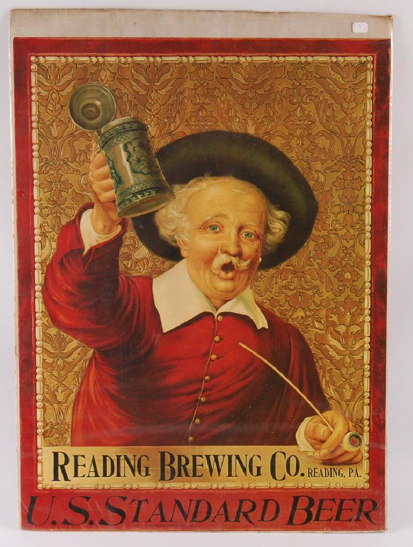 Reproduction Reading Brewing Co. Advertising Poster (1 of 1)