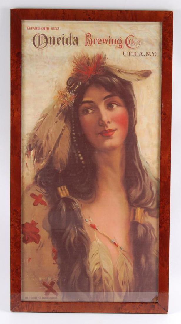 Vintage Oneida Brewing Co Utica New York "The Chief's (1 of 1)