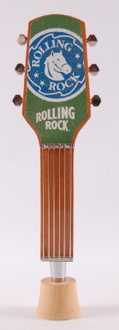 Rolling Rock Guitar Neck Salesman Sample Beer Tapper (1 of 2)