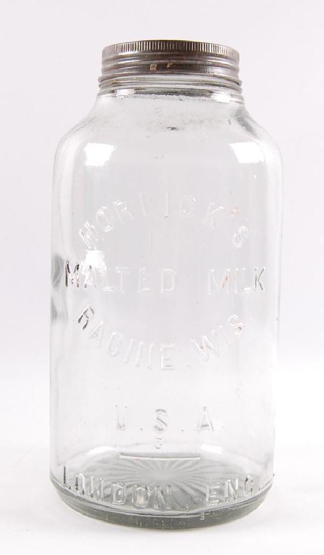 Vintage Horlick's Malted Milk Advertising Ball Jar (1 of 2)