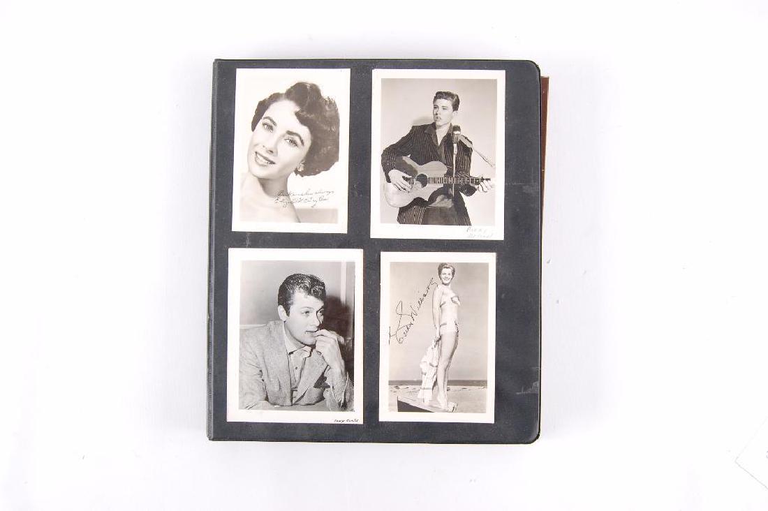 Binder of 55 Pictures of Movie Stars with Facsimile (1 of 5)