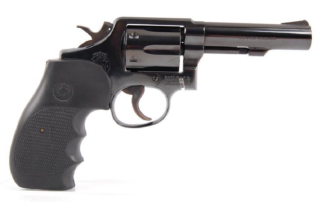 Smith and Wesson Model 13-2 357 Magnum Double Action: 4 in. Barrel, Serial Number 77425, Very little use, 99%