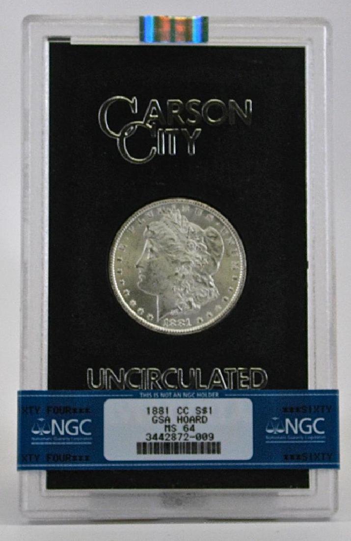 1881-CC Morgan Dollar : GSA Hoard (1 of 3)