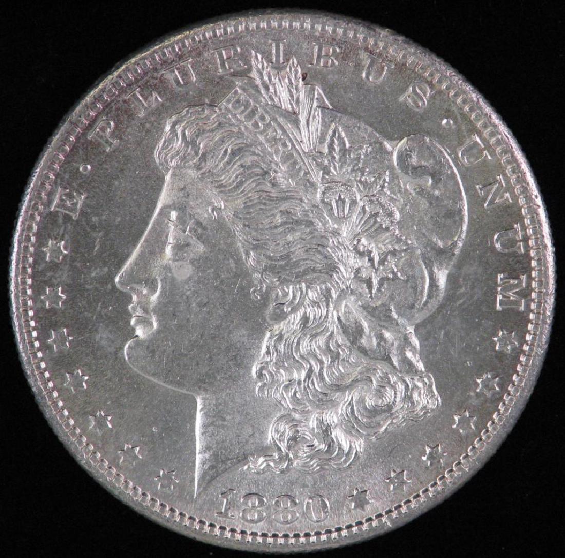 1880-S Morgan Dollar BU (1 of 2)