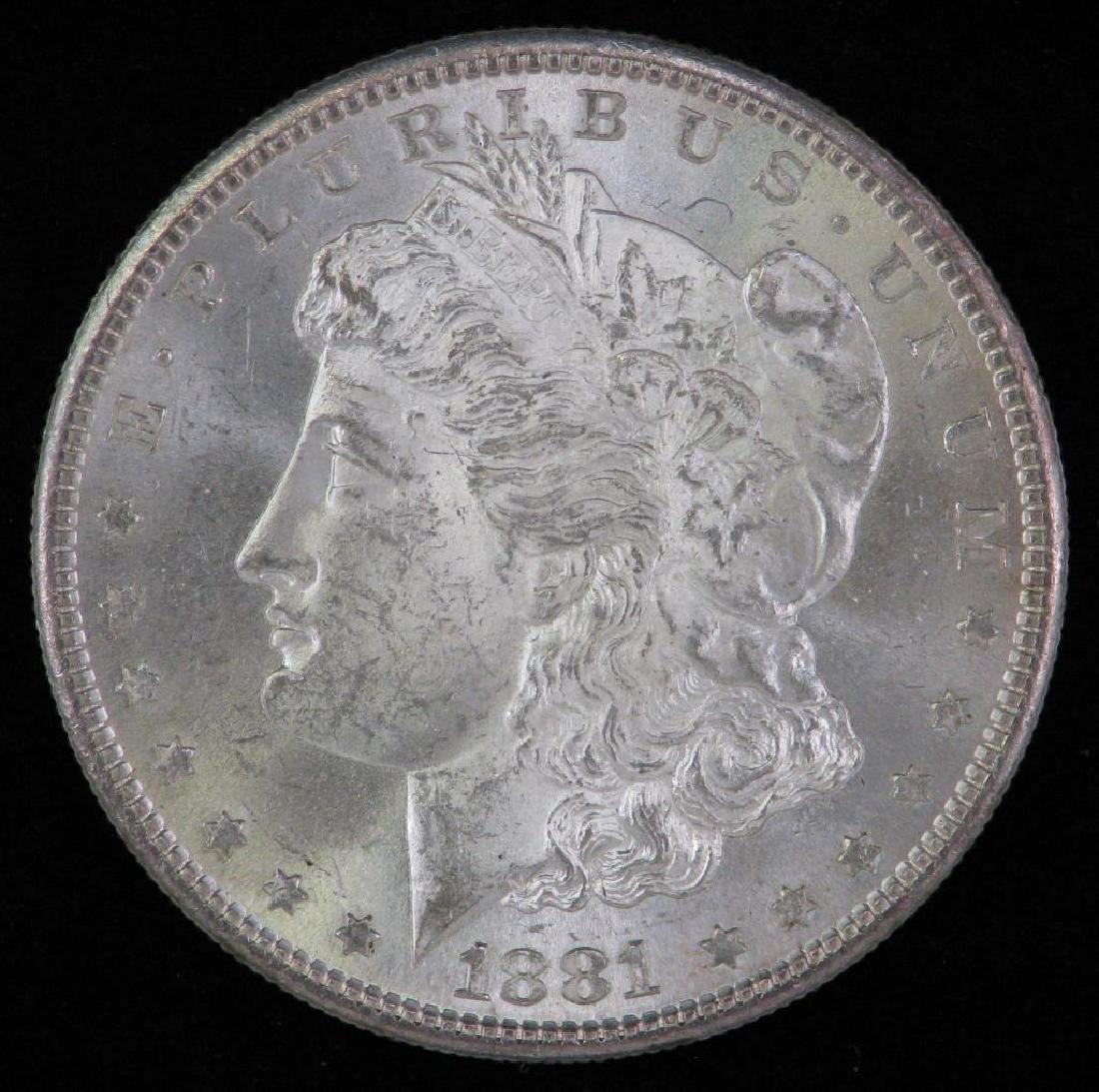 1881-S Morgan Dollar BU (1 of 2)