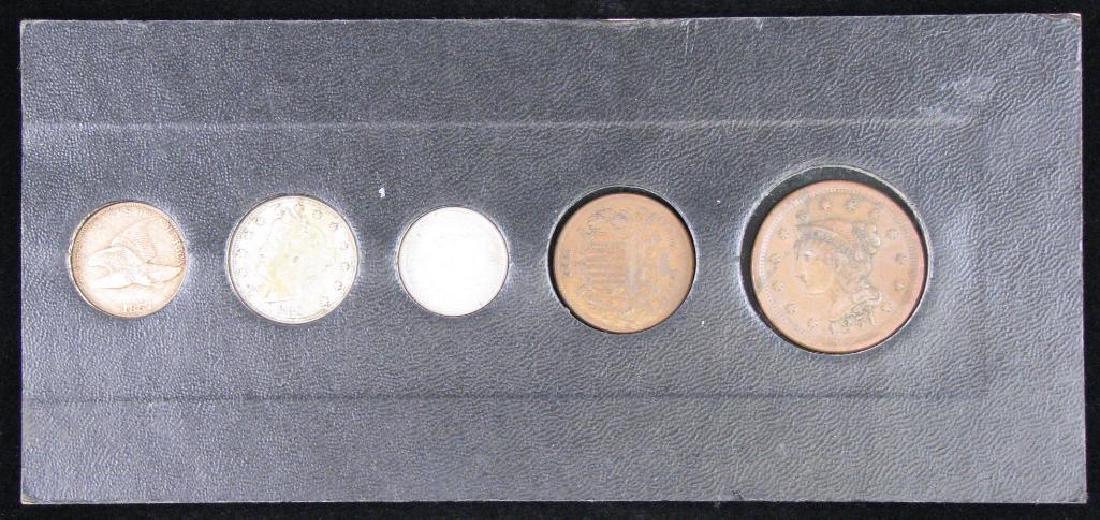 Set of 5 Type Coins : 1851-1883 (1 of 7)
