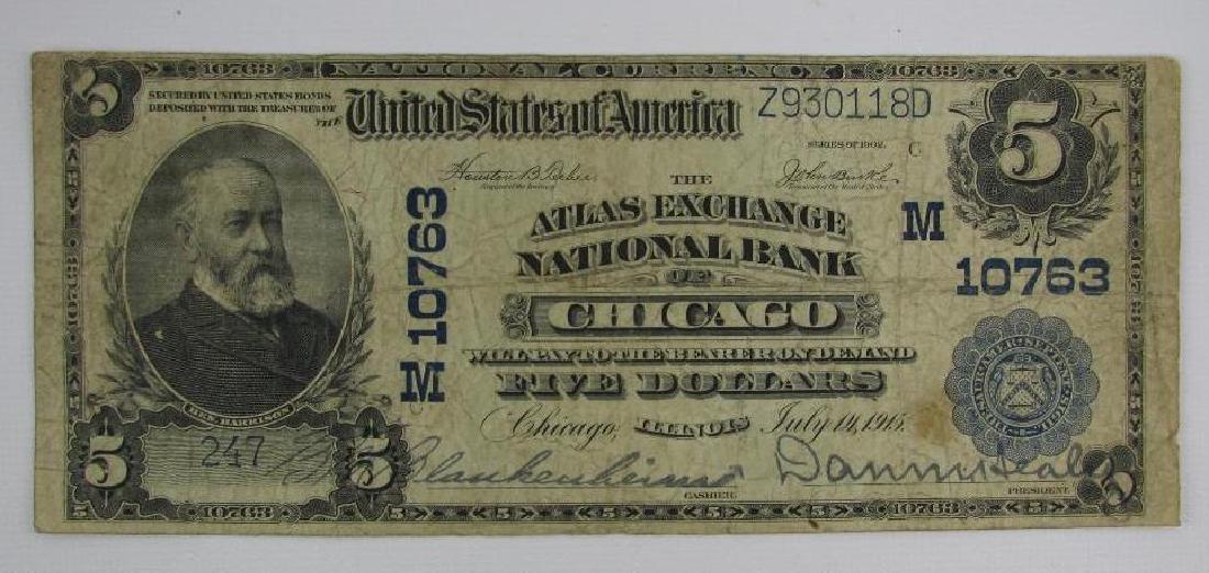 Large Size Note : Series of 1902 Atlas Exchange (1 of 2)