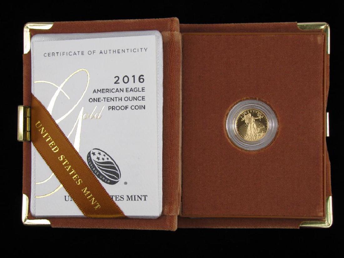 2016-W $5 Gold Eagle : Gold Proof Coin (1 of 5)
