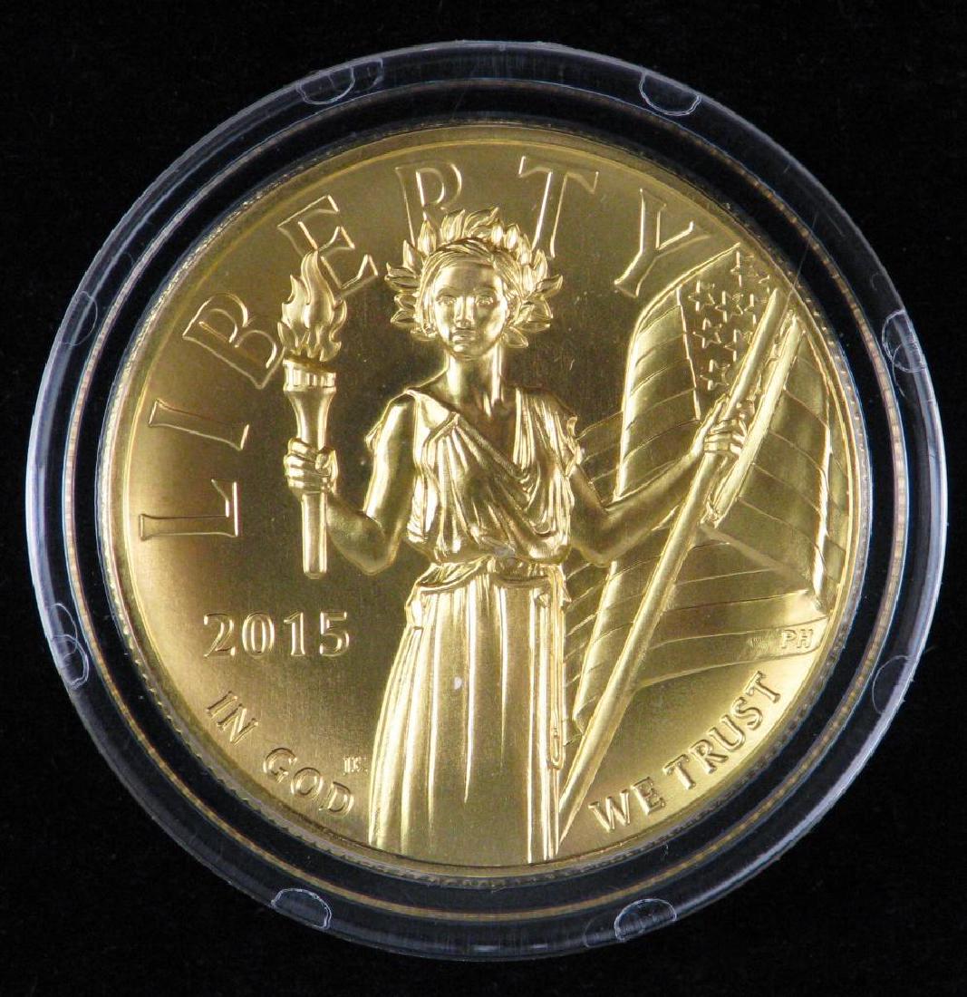 2015-W $100 "American Liberty" High Relief Gold Coin (1 of 4)
