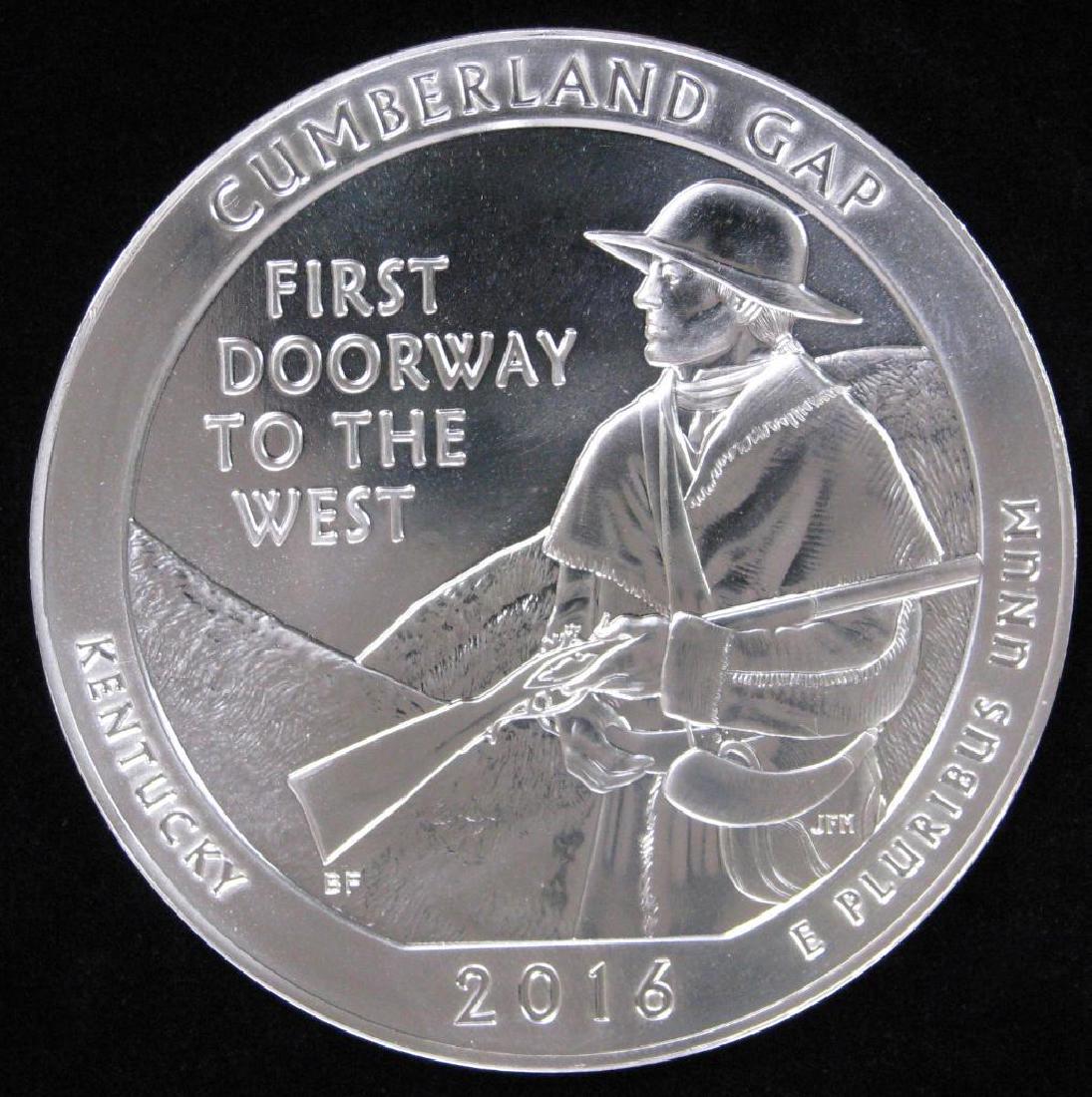 2016 "America the Beautiful" Commemorative : 5 oz. (1 of 2)