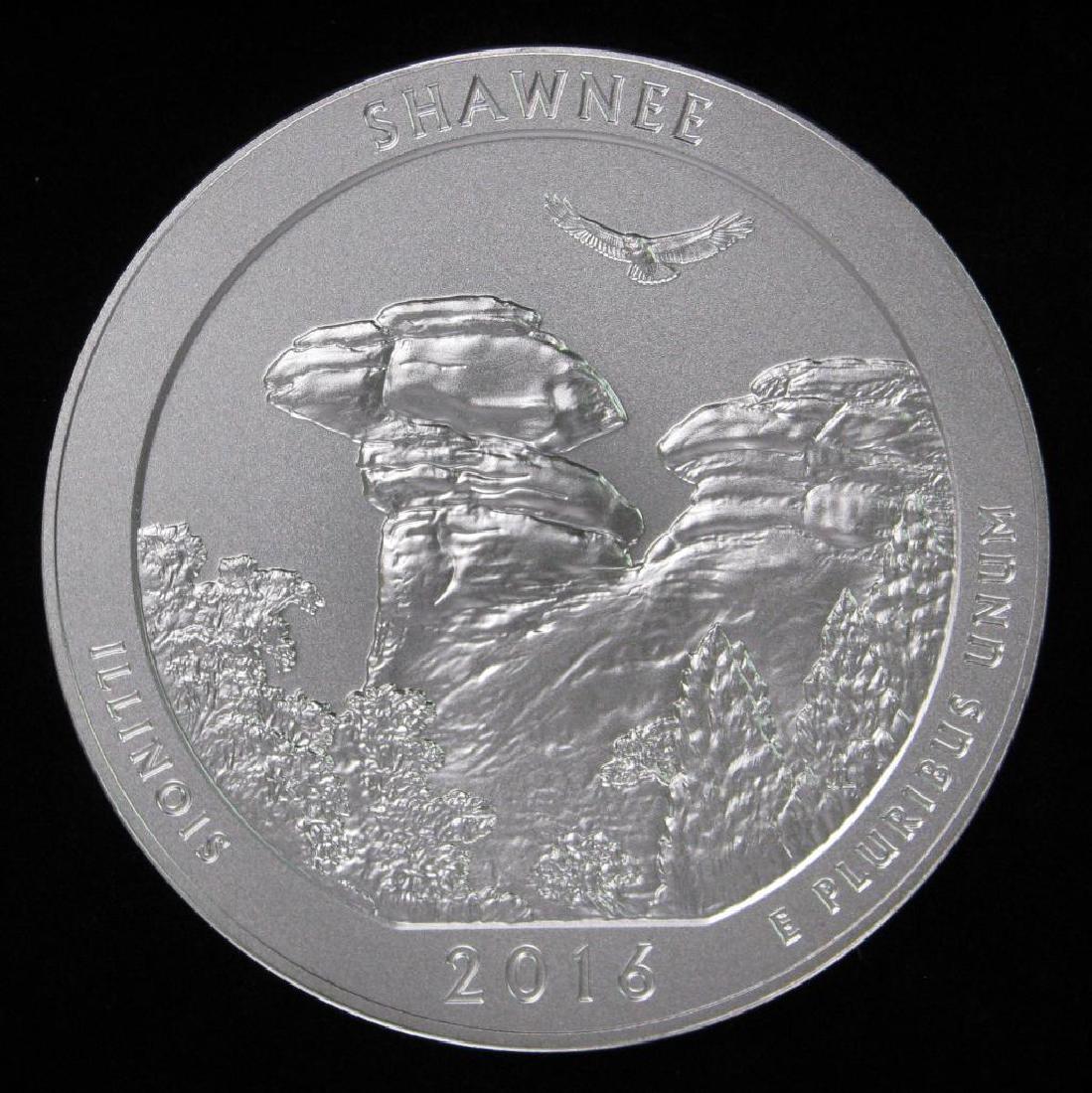 2016 "America the Beautiful" Commemorative : 5 oz. (1 of 3)