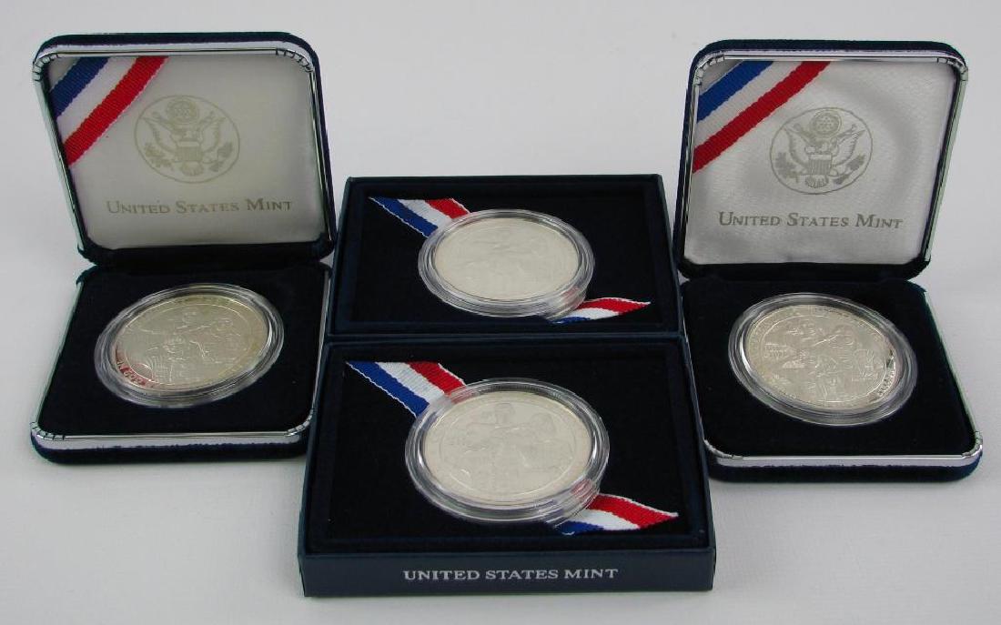 Lot of 4 : 2010-P Boy Scouts of America Centennial (1 of 3)