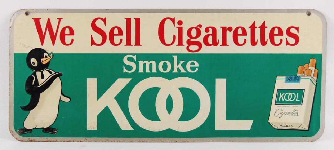 Vintage Kool "We Sell Cigarettes" Embossed Advertising (1 of 1)