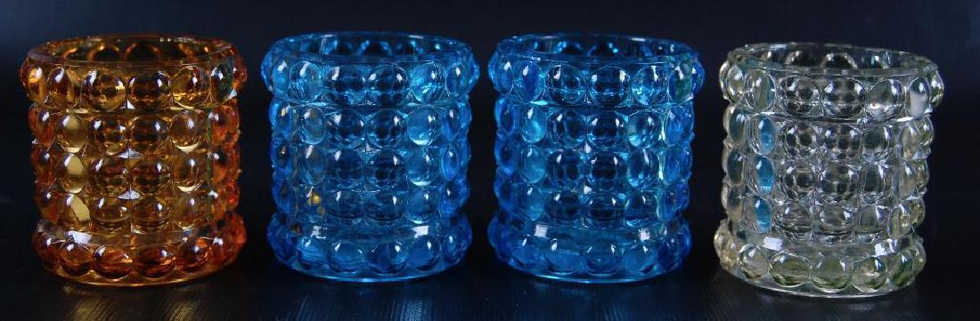 Group of 3 : Antique Hobnail Toothpick Holders (1 of 1)