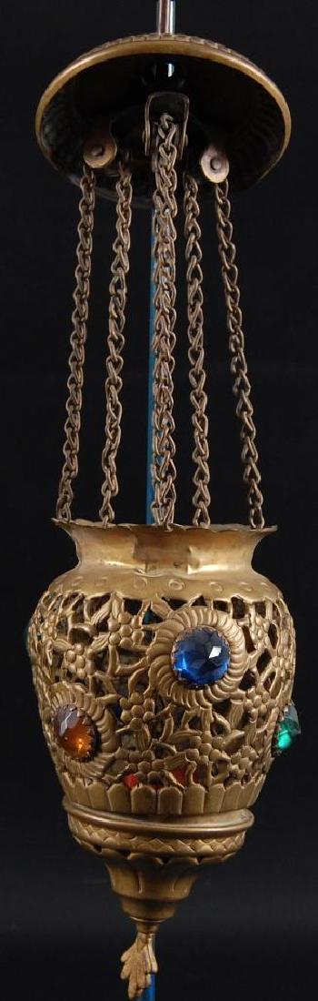 Antique Brass Hanging Candle Holder (1 of 5)