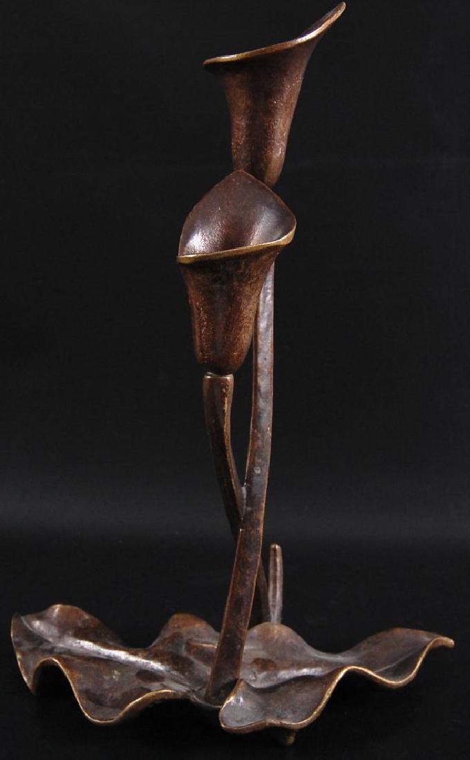 "Calla Lilies" Bronze Sculpture : Scott Nelles (1 of 4)