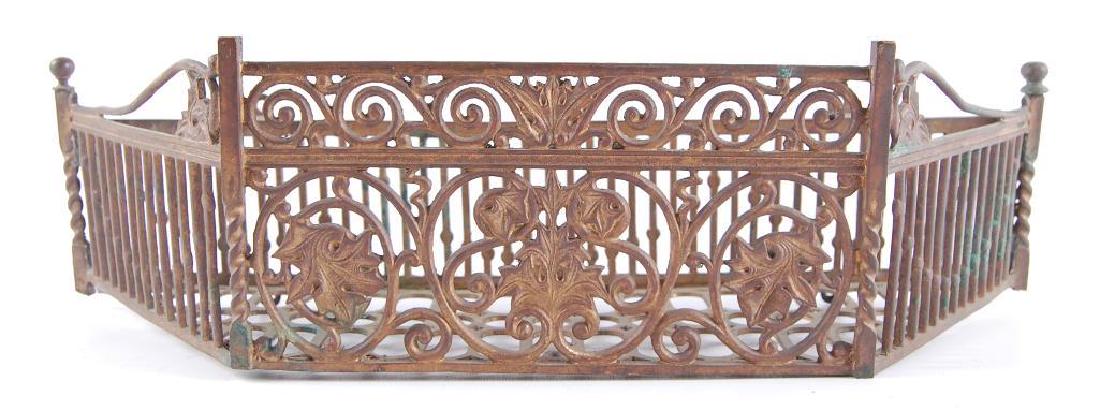 Antique Brass Window Box Planter Form (1 of 2)