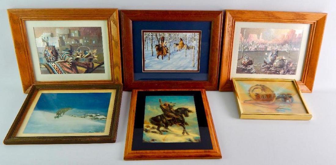 Collection of 6 : Native American Illustrations (1 of 7)