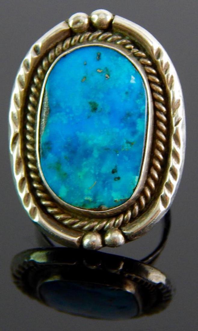 Turquoise & Sterling Silver Ring (1 of 4)