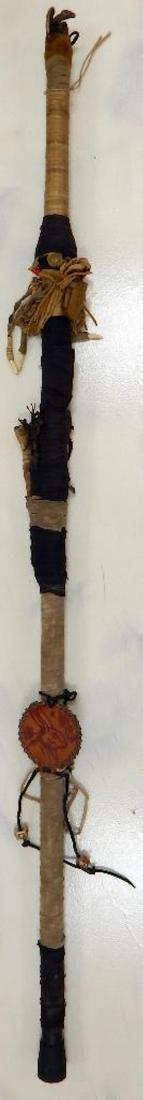 American Eagle and Leather Walking Stick (1 of 12)