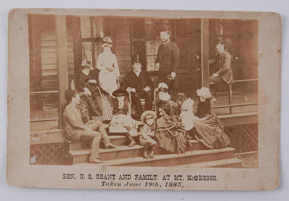 Antique Photograph of General U.S. Grant and Family at (1 of 1)