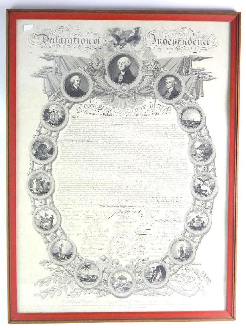 Framed Declaration of Independence (1 of 4)