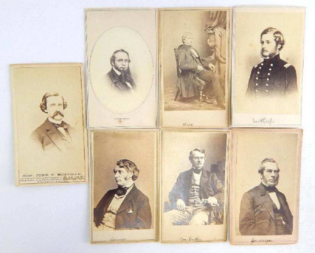 Group of 7 CDV Photographs-Civil War Related (1 of 2)