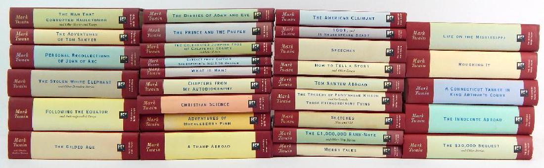 Group of 28 Mark Twain Books (1 of 6)