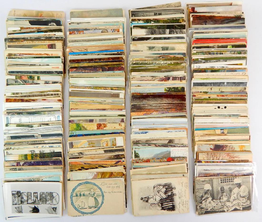 Postcards Box Lot