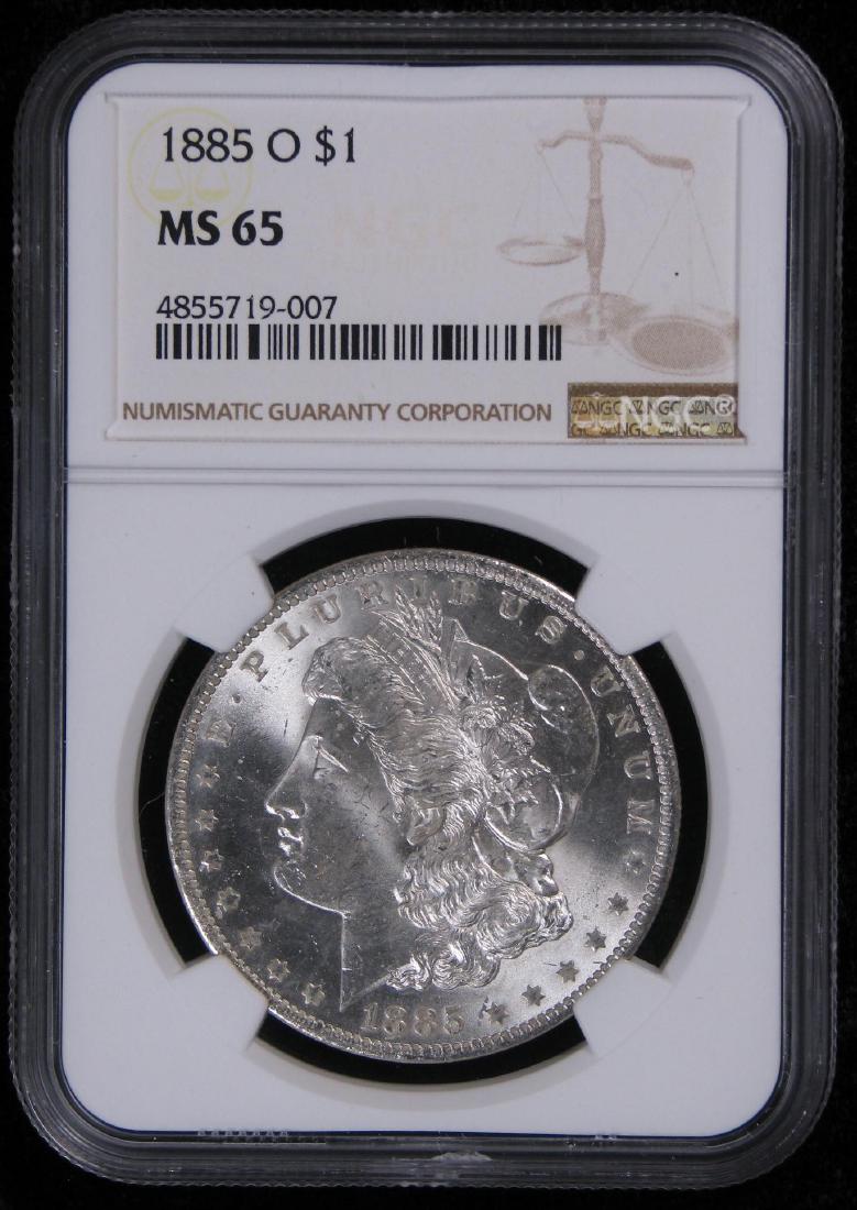1885-O Morgan Dollar NGC MS65 (1 of 4)
