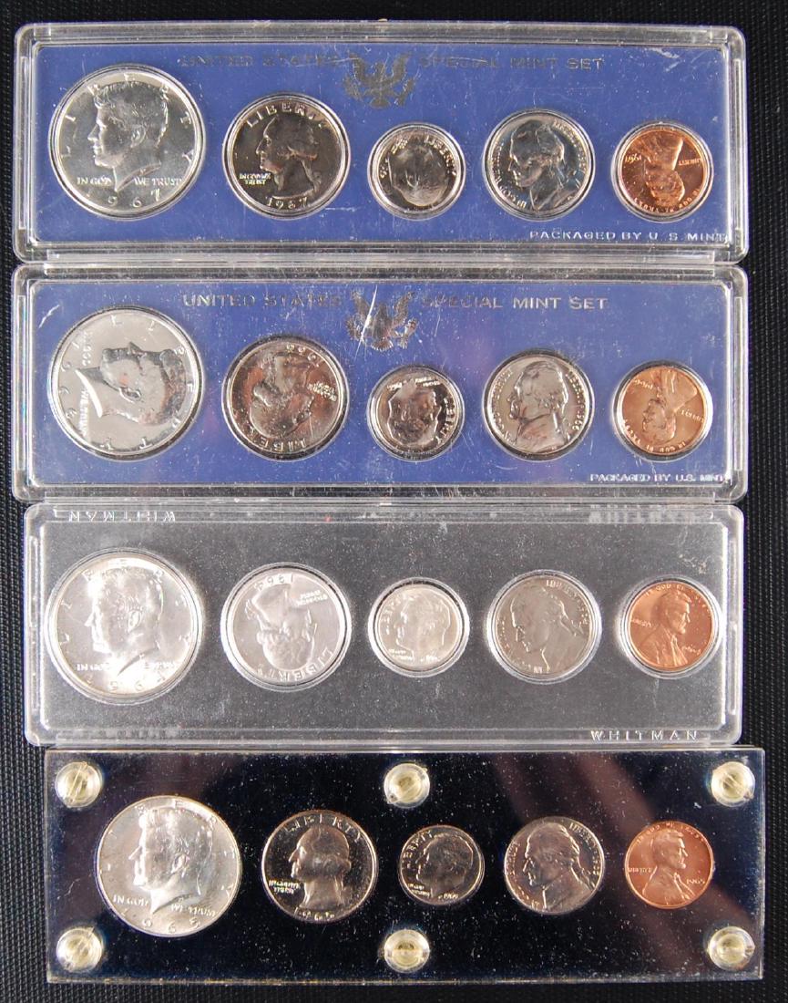 Group of 4 1964-67 U.S. Coin Proof Sets (1 of 1)
