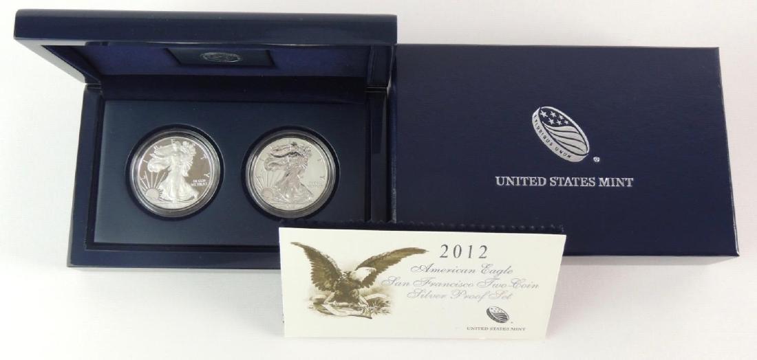 U.S. Mint American Eagle San Francisco 2 Coin Silver (1 of 1)