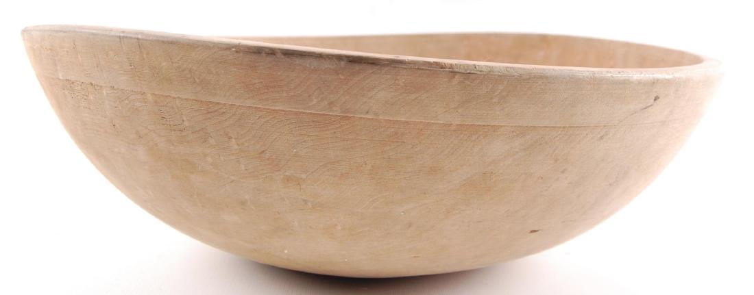 Antique Primitive Wood Bowl (1 of 2)