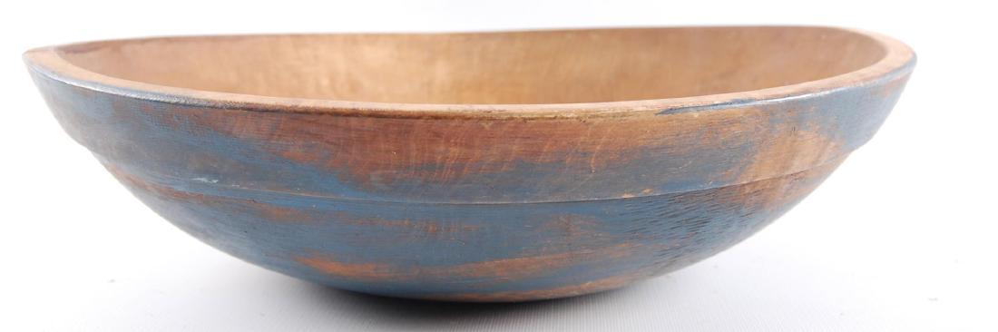 Antique Primitive Wood Bowl (1 of 3)