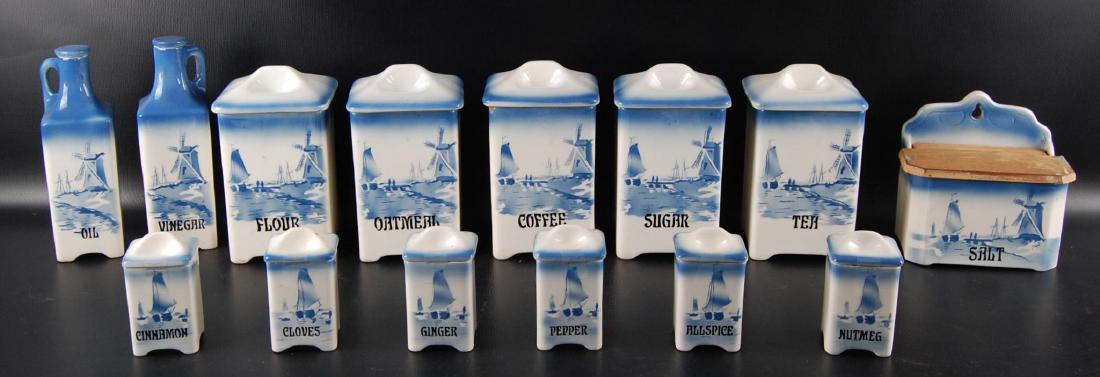 Set of 14 Kitchen Storage Containers (1 of 5)