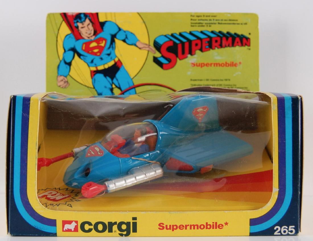 Corgi No. 265 Superman's Supermobile in Original: Includes Accessories, The Mettoy Co.