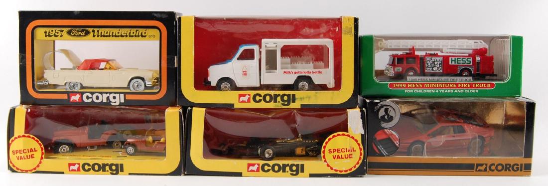 Group of 5 Corgi and 1 Hess Toy Vehicles Mint in (1 of 4)