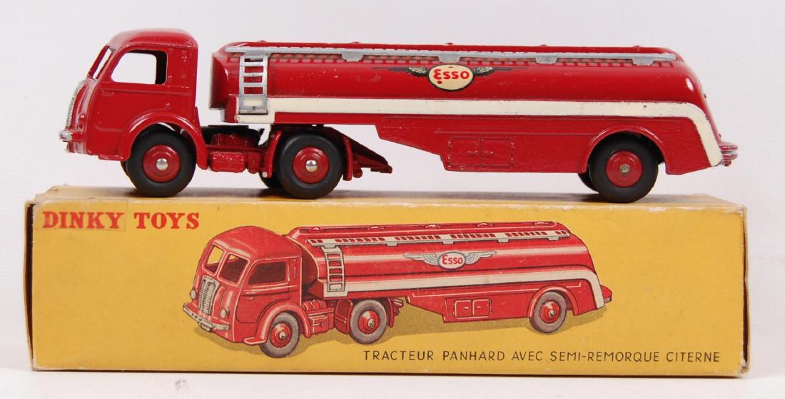 French Issue Dinky Toys No. 32C Esso Tanker with (1 of 5)