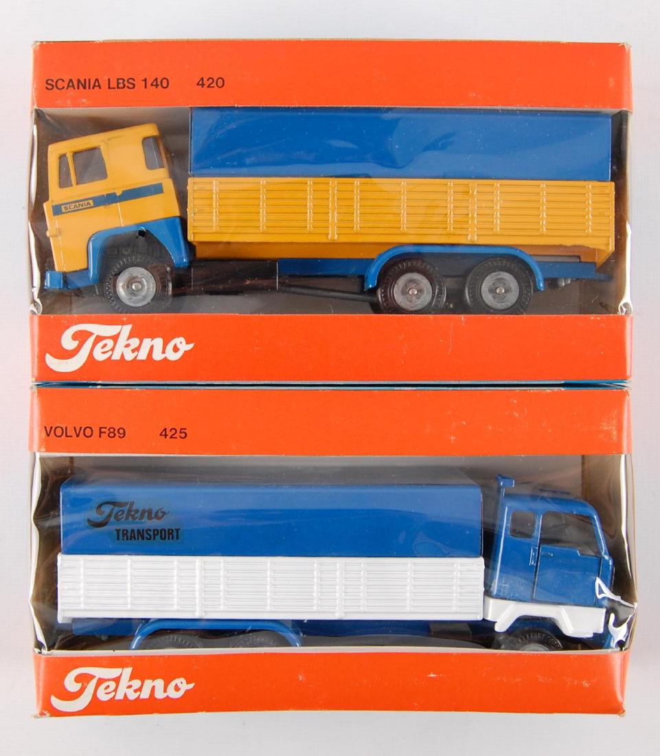Group of 2 Tekno Semi Truck's and Trailer's in Original (1 of 2)