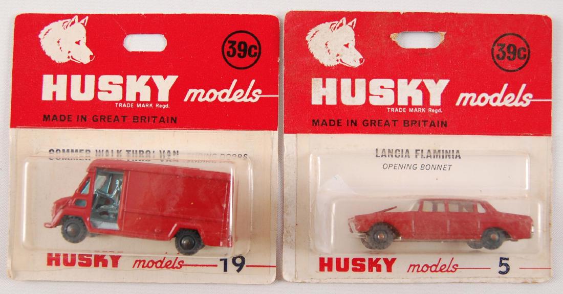 Group of 2 Corgi Husky Models Toy Vehicles in Original (1 of 2)