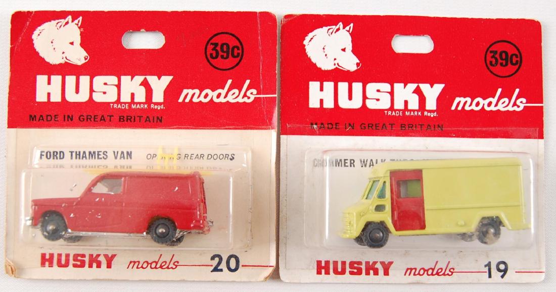Group of 2 Corgi Husky Models Toy Vehicles in Original (1 of 2)