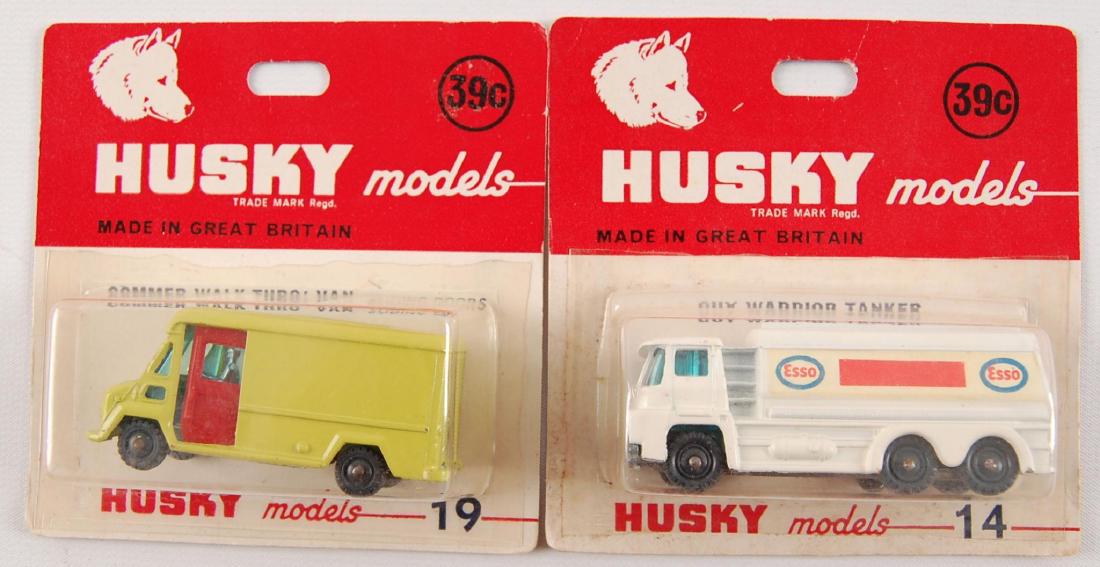 Group of 2 Corgi Husky Models Toy Vehicles in Original (1 of 2)