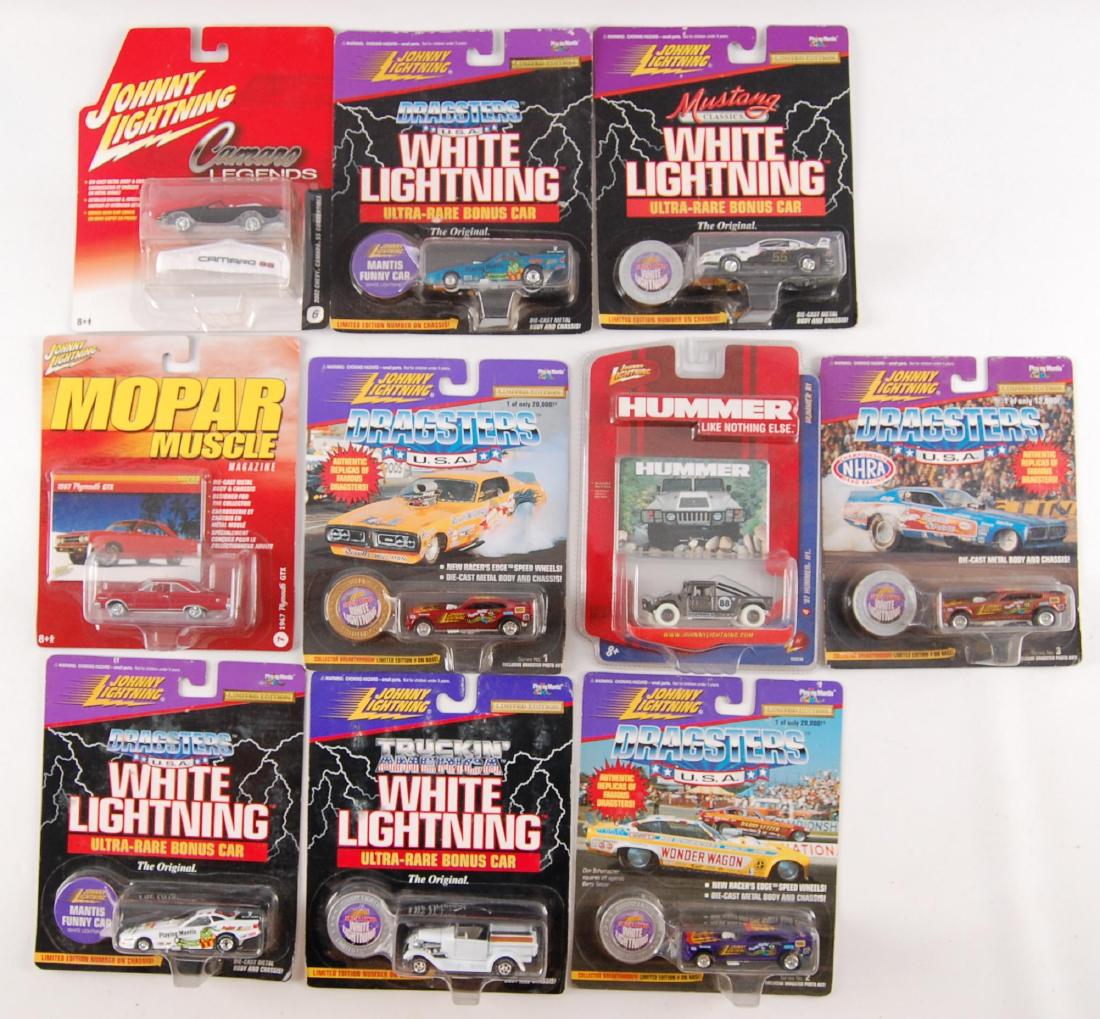 Group of 10 Johnny Lightning Toy Vehicles in Original (1 of 3)