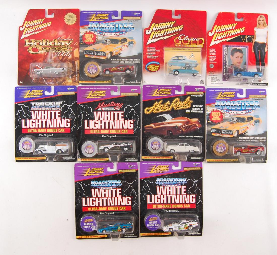 Group of 10 Johnny Lightning Toy Vehicles in Original (1 of 1)