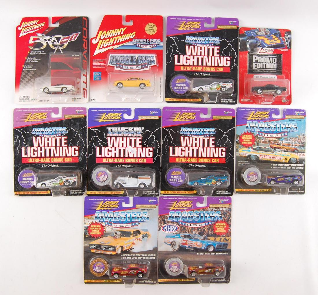 Group of 10 Johnny Lightning Toy Vehicles in Original (1 of 1)