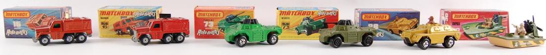 Group of 6 Matchbox Rola-Matics Die-Cast Vehicles with (1 of 5)