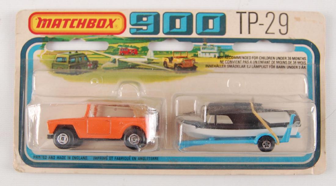 Matchbox 900 TP-29-A-3 Orange Field Car and Boat Set in (1 of 2)