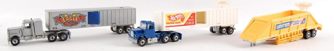 Group of 3 Hot Wheels Die-Cast Steering Rigs (1 of 2)