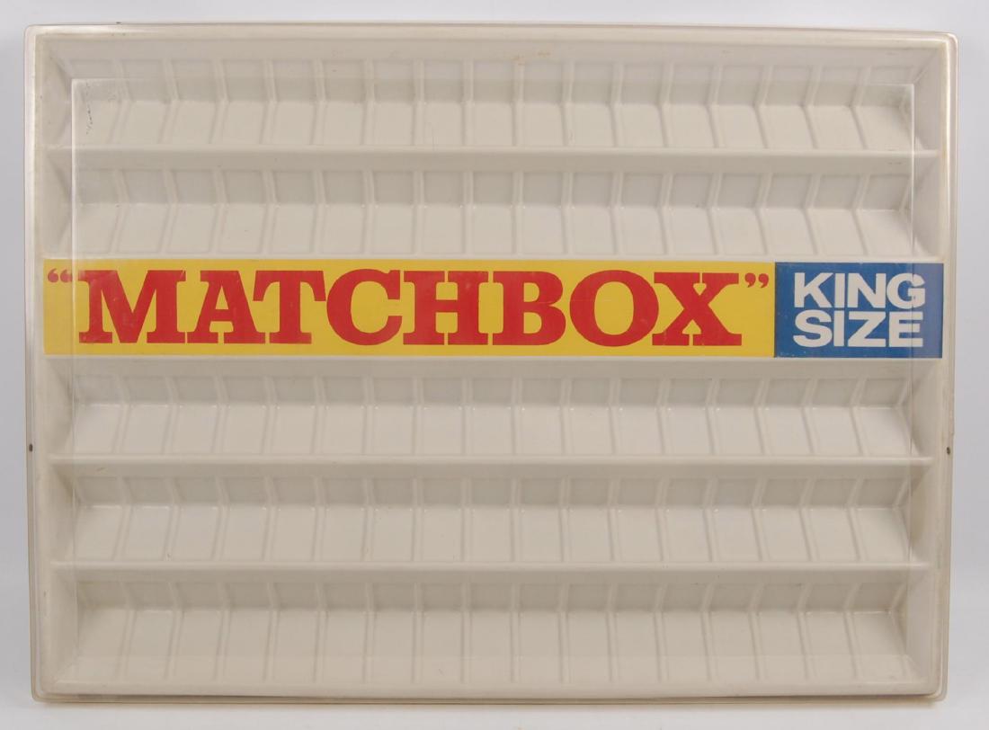 Vintage Matchbox King Size Store Display Case