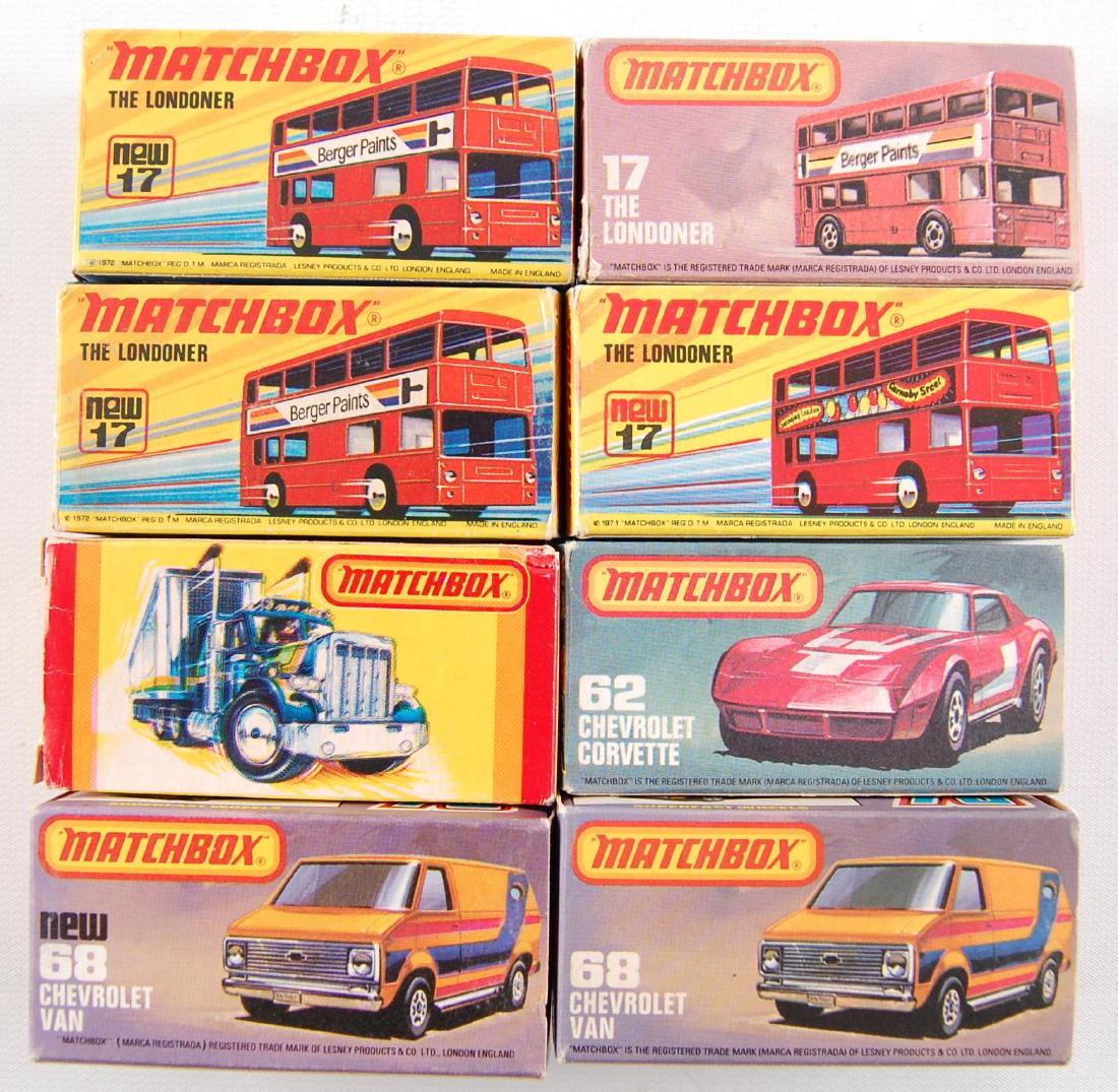 Group of 8 Matchbox  Superfast Die-Cast Vehicles with (1 of 7)